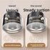 Oudvaker 360 Foldable Magnetic Vacuum Phone Holder, Electric Suction Car Mount, Double-Sided Swivel Stand for Car