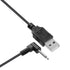 Smays Charger Cable for Lush 2 3 Hush and Edge - USB Charging Cord Black (2-Pack)