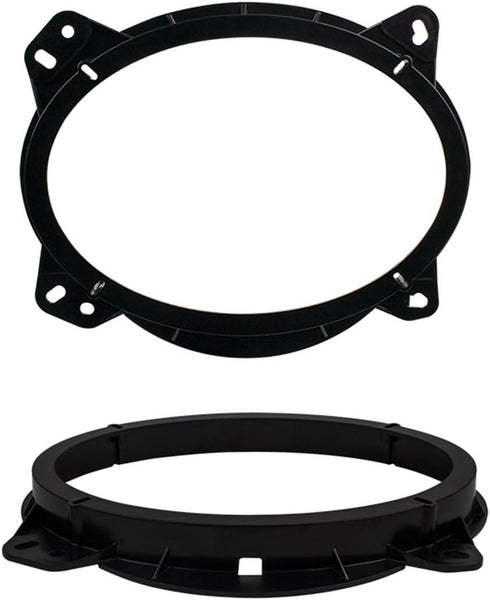 Metra 82-8146 6" x 9" Front Speaker Adapter for Select Lexus and Toyota Vehicles, Black, Apple by Metra