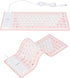 Silicone Keyboard, Foldable Flexible USB Wired Gaming Keyboard, 85 Keys, Fully Sealed Design, Waterproof, Dustproof