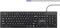 Perixx PERIBOARD-117P Wired PS2 Full Size Keyboard, Big Print Letters, Black, US English