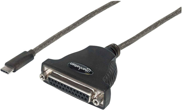 MANHATTAN Full-Speed USB-C to Parallel Printer Conversion (152518)