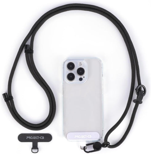 project-cb Cell Phone Lanyard, Phone Tether Tab, Adjustable Phone Crossbody Strap for Around the Neck