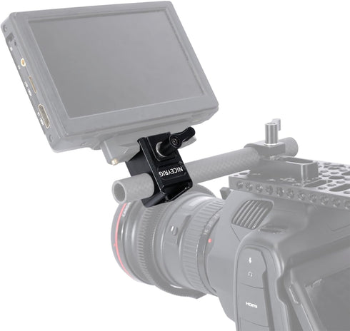 NICEYRIG Multi-functional NATO Clamp to 15mm Rod Clamp, Quick Release NATO Rail Lock Mount for EVF, Microphone, LED