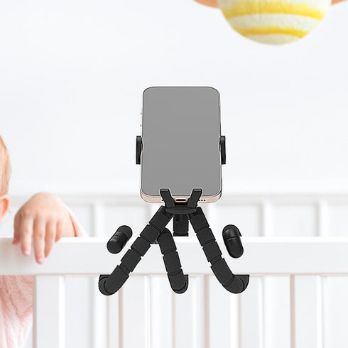 iLulala 360 Baby Stroller Phone Holder, Phone Holder for Shopping Cart, Golf Cart, Push Cart, Rotation Portable Cell