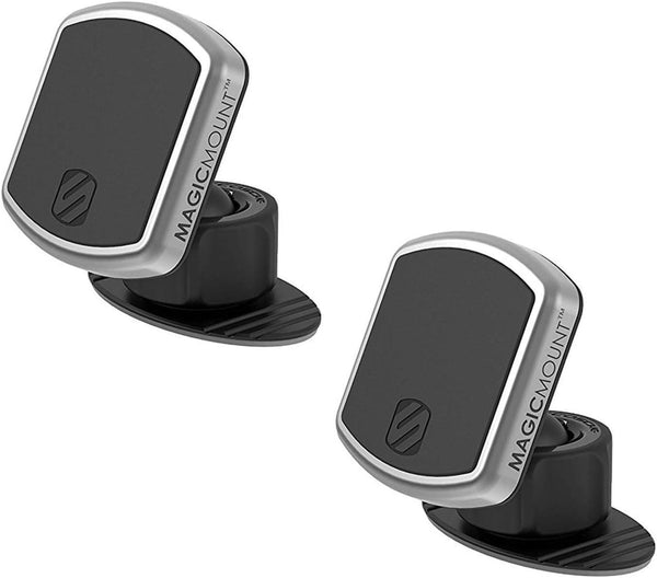 Scosche MPD2PK-UB MagicMount Pro Magnetic Car Phone Holder Mount - Universal Dashboard Mount with 360 Degree Adjustable