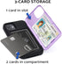 TORU CX PRO Wallet Case for iPhone 12 Mini, Shockproof Heavy Duty Cover with Hidden Card Holder