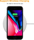 molzar GripBig Series Case for iPhone 8 Plus/7 Plus/6 Plus, Built-in Metal Plate for Magnetic Mount, Black/Black