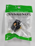 QIANRENON Gold Plated RCA Panel Mount Adapter, RCA Female to Solder Terminal AV Connector (Red)