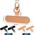 SolidSS Stainless Steel Phone Tether Tab, Universal Lanyard Patch Compatible with Most Phones & Full Coverage Cases