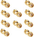10pcs Antenna Adapter, SMA Female to SMA Female Connector Coupler for Antenna Radio, F10-10