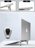 Portable Invisible Laptop Stand, 2PCS Zinc Alloy Mini Stand, Heat Dissipation Pad for 12-20 inch Laptop