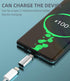 Lightning Female to USB C Male Adapter (3 Pack) for Galaxy S22 Ultra, S20, S21, S9, S10, Note, Pixel, LG, Apple