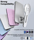 CloudValley Magnetic Phone Holder for Laptop, Designed for iPhone 16/15/14/13/12 MagSafe, Adjustable Side Mount