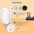 TP-Link 5GHz/2.4GHz, 44% 1200 30 OneMesh(RE220) WiFi Extender with Ethernet Port, Dual Band Up to More Bandwidth Than