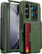 Wallet Case for Samsung Galaxy Z Fold 5 - Heavy Duty Rugged Phone Case with Screen Protector & Hinge Protection - Slide