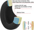 Geekria Cooling Gel Replacement Ear Pads for Sony PS5 Pulse 3D Wireless Headphones, Black Ear Cushions