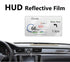 2-Pack Head Up Display for Car, HUD Reflective Windshield Film, Protective Screen (5.9X5.1 Inch)
