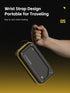 Hagibis Electronic Organizer Traveling Case Bag EVA Hardshell PU Portable Carrying Pouch for Mouse, Charger, Cables