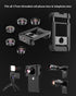17 mm Thread Lens Adapter, Telephoto Lens Phone Mount, Sturdy and Wear-Resistant Holder for All Lens with 17mm Thread
