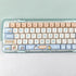 Sumgsn MOA Profile Keycaps 138 Keys, Yellow Cute Duck PBT DYE-SUB Keycap for MX Cherry Mechanical Keyboards