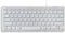 Perixx PERIBOARD-332MW Wired Backlit Scissor Keyboard - Compatible with Mac OS X, Mini Size, White Backlit