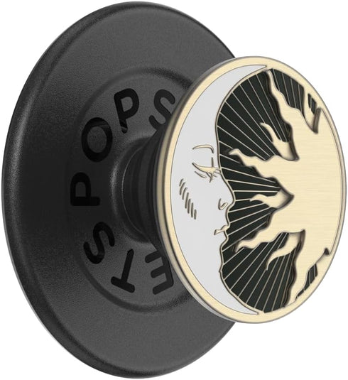 Enamel Lunar Dreams PopSockets Phone Grip with MagSafe Compatibility, Wireless Charging Compatible Phone Holder.