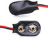 OLIREXD Two Layers AA Battery Holder Case with 9V I Type Standard Snap Clip Connector, Pack of 3