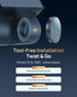 70mai T800&T800E CPL Filter for Dash Cam, Anti-Glare Polarizing Lens with Snap-On Design, Scratch-Resistant & Enhance
