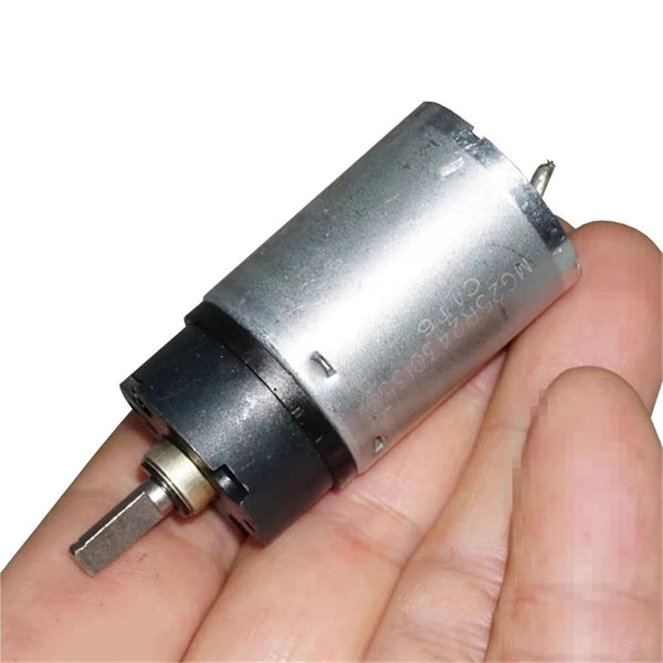 ATNVSE DC 5V-12V 310RPM Mini 370 Full Metal Gear Motor Slow Speed Large