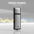 HAKSDOWO 16G 550 Voice Recorder, Digital Audio Recorder with Hours Recording Capacity Noise Reduction USB Recording
