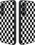 Tnarru Compatible with Samsung Galaxy S23+ Case Checkered Pattern Hard PC Back and Soft TPU Sides Scratchproof Shockproof Protective Case for Samsung Galaxy S23 Plus