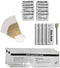 ID Card Printer Cleaning Kit for Hdp5000 - Pack of 10 Adhesive Cleaning Cards, Wipes, Swabs