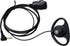UAYESOK 2.5mm Walkie Talkie Earpiece with Mic PTT, 1 Pin D Shape Headset for Motorola Talkabout T200 Series (2 PACK)