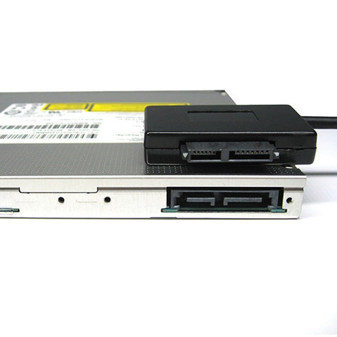 chenyang CY USB 3.0 to 7+6 13Pin Slimline SATA Cable Adapter for Laptop CD DVD ROM Optical Drive