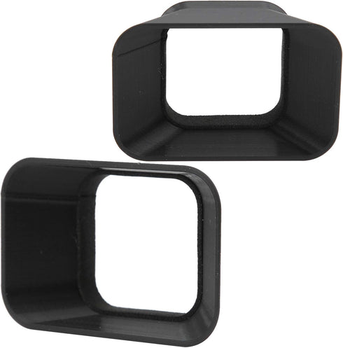 2pcs Lightweight Portable Sunshade Lens Hood, Sturdy Hard Plastic Anti Glare Hood for GoPro Hero 9