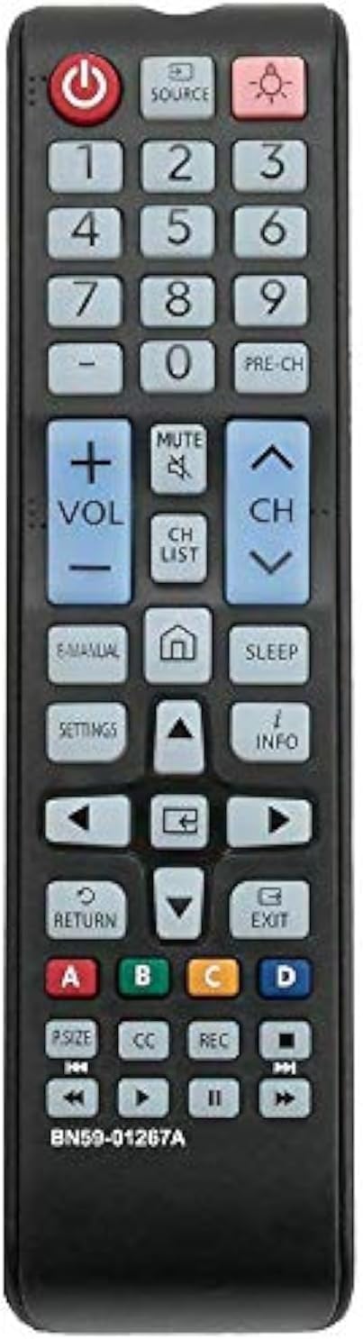 ALLIMITY BN59-01267A Replacement Remote Control for Samsung TV Models UN24M4500A, UN32M4500A, UN40M5300, UN50M5300