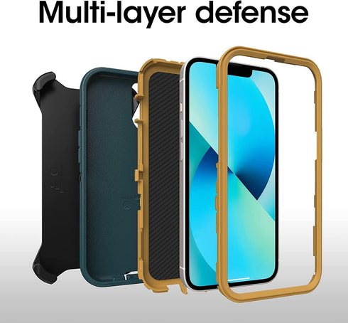 OtterBox 13 Defender Series Series SCREENLESS Edition Case for iPhone (ONLY) - Hunter Green