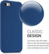 kwmobile TPU Silicone Case for Apple iPhone SE (1.Gen 2016) / iPhone 5 / iPhone 5S - Dark Blue Phone Cover