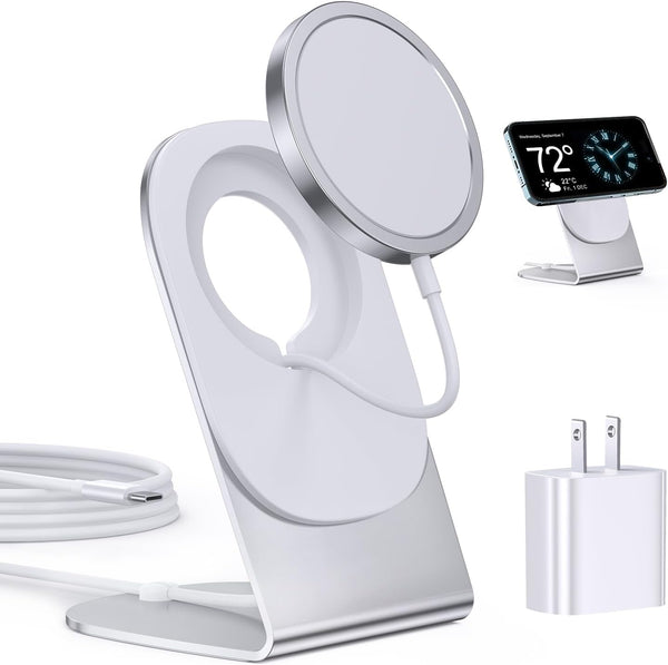 Magnetic Wireless Charger, Mag-Safe Charger for iPhone 15/14/13/12 Series, Convertible Magnet Wireless Charging