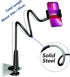 MAGIPEA 17/16 15, 14 3.5-7" 34in) Cell Phone Clip Bed Stand Holder, with Grip Flexible Long Arm Gooseneck Bracket Mount