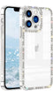 Compatible Clear Case for iPhone 13 Pro Max, Cute Bling Diamond Glitter Rhinestone Soft Silicone Luxury Fashion
