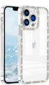 Compatible Clear Case for iPhone 13 Pro Max, Cute Bling Diamond Glitter Rhinestone Soft Silicone Luxury Fashion