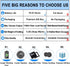 Bluetooth Beanie Hat Headphones Unique Tech Gifts Stocking Stuffer