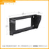 RIVECO 2U Wall Mount Rack for Network - Reinforced Heavy Load Small Server Racks for 19 inches IT Equipment