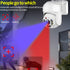 Security Camera Outdoor, 5G Dual Band 360° View Waterproof Camera with Motion Detection, Alarm, 2 Way Talk