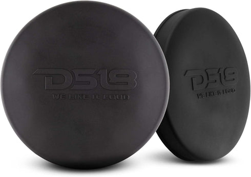 DS18 Hydro CS-8/BK 8" Silicone Marine Speaker Cover - Water, Dust and UV Rays Protection - Special Edition (Pair)