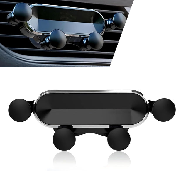 lekiliky Air Vent Cell Phone Holder, Anti-Shake and Anti-Slip, Shock-absorbing & Noise-reducing Navigation