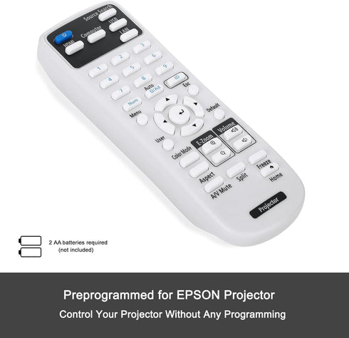 Projector Remote Control 2198635 for Epson 880 EX3280 VS260 EX5280 EX9230 PRO EX9240 EX7280 EX10000 BRIGHTLINK 725Wi 735Fi 1485Fi+ 1485Fi POWERLITE 118 119W 720 992F E10+ Projector Remote Controller