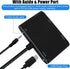 INGQI 2 1,1080P@60HZ New VGA to HDMI+VGA Adapter for Dual Monitors, VGA to HDMI Adapter Splitter in Full HD Display